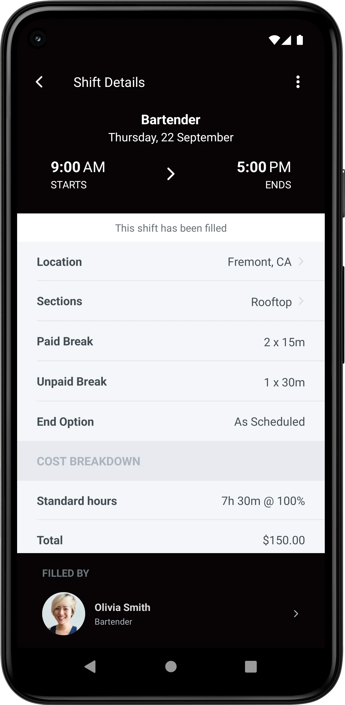 Workforce Management screenshot