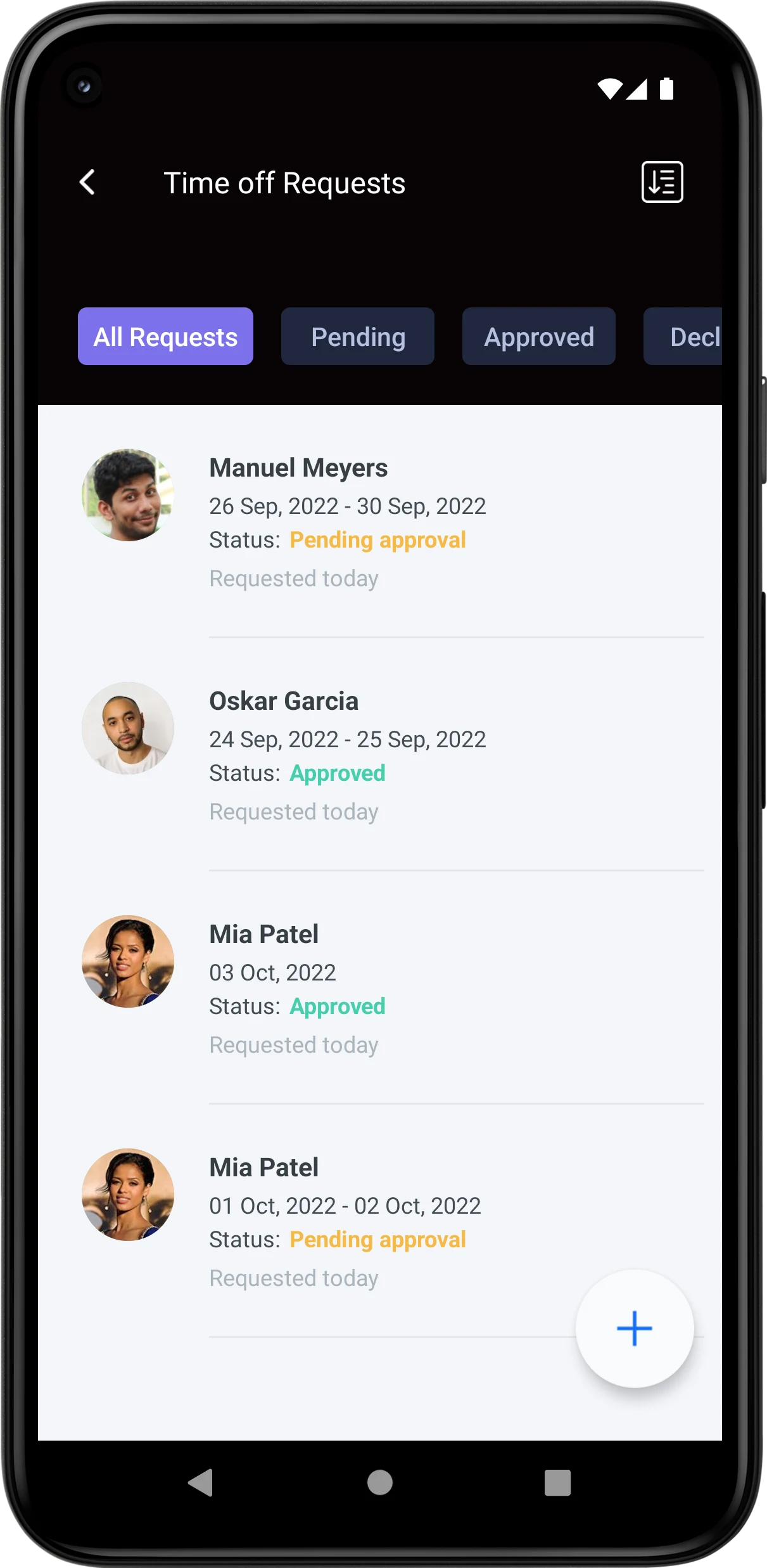 Workforce Management screenshot