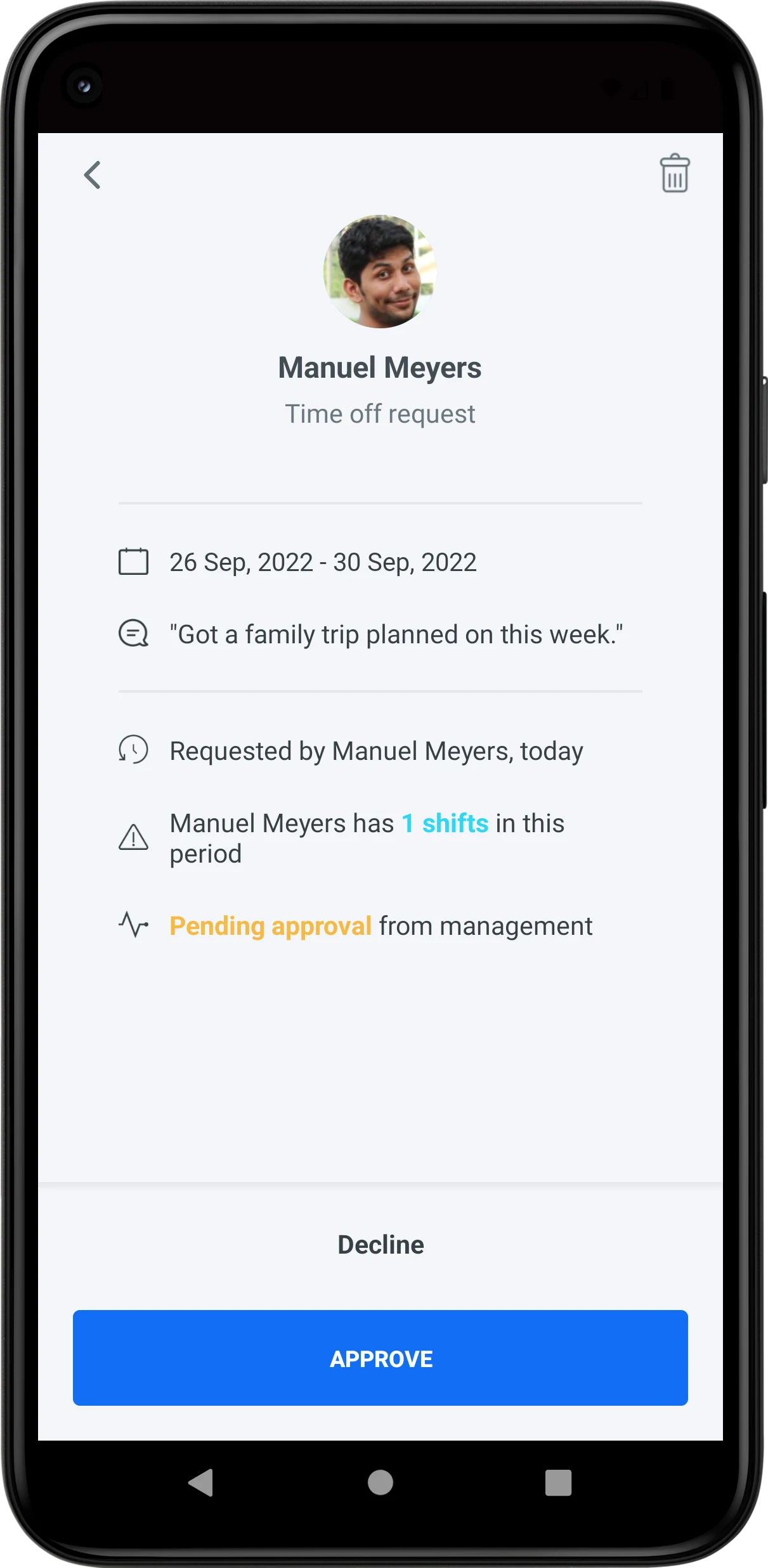 Workforce Management screenshot